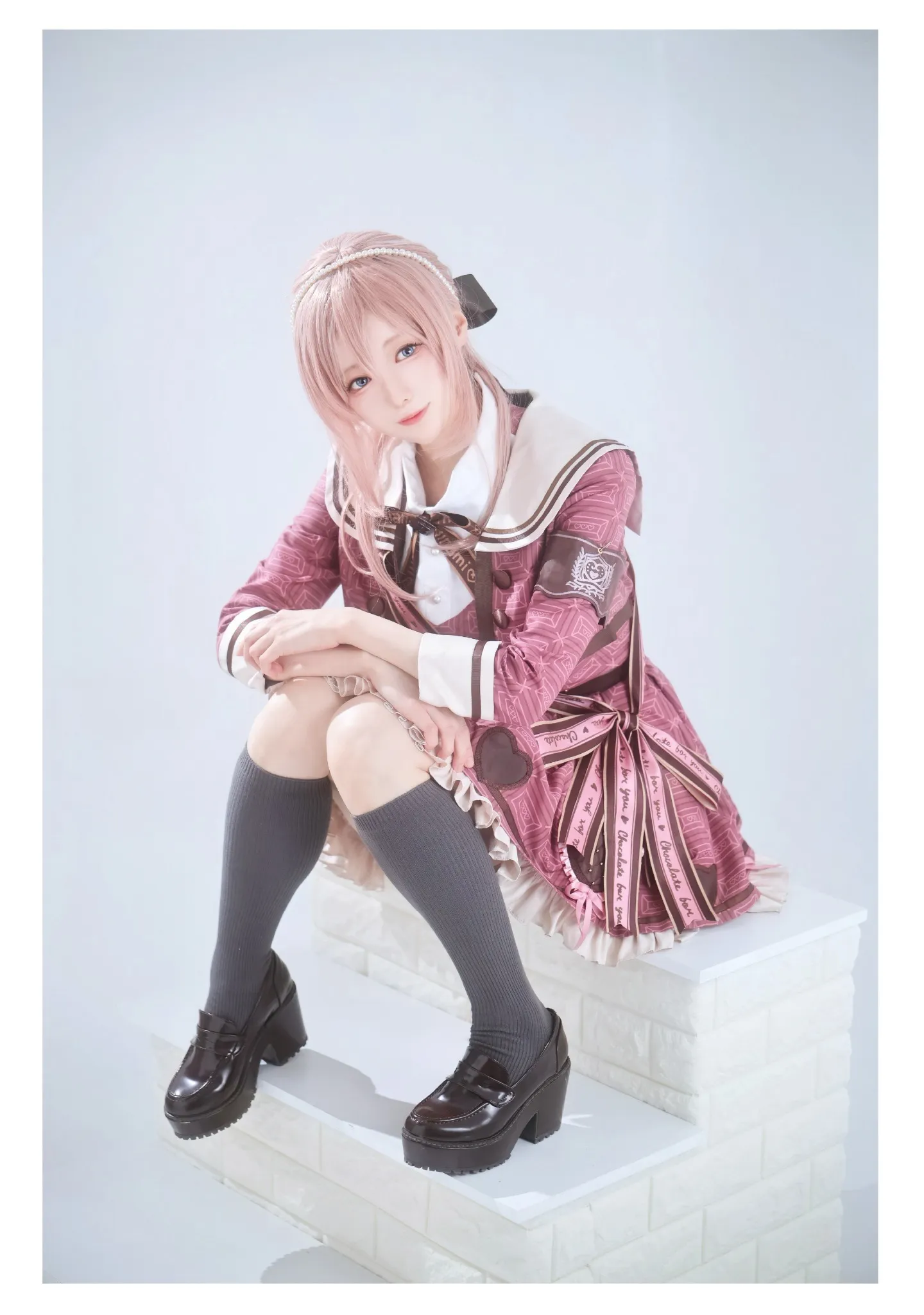 白ホリブース - 撮影サンプル モデル 潤さな [X:@xxlyus] 撮影Green[X:@PhotoPhotoNi]